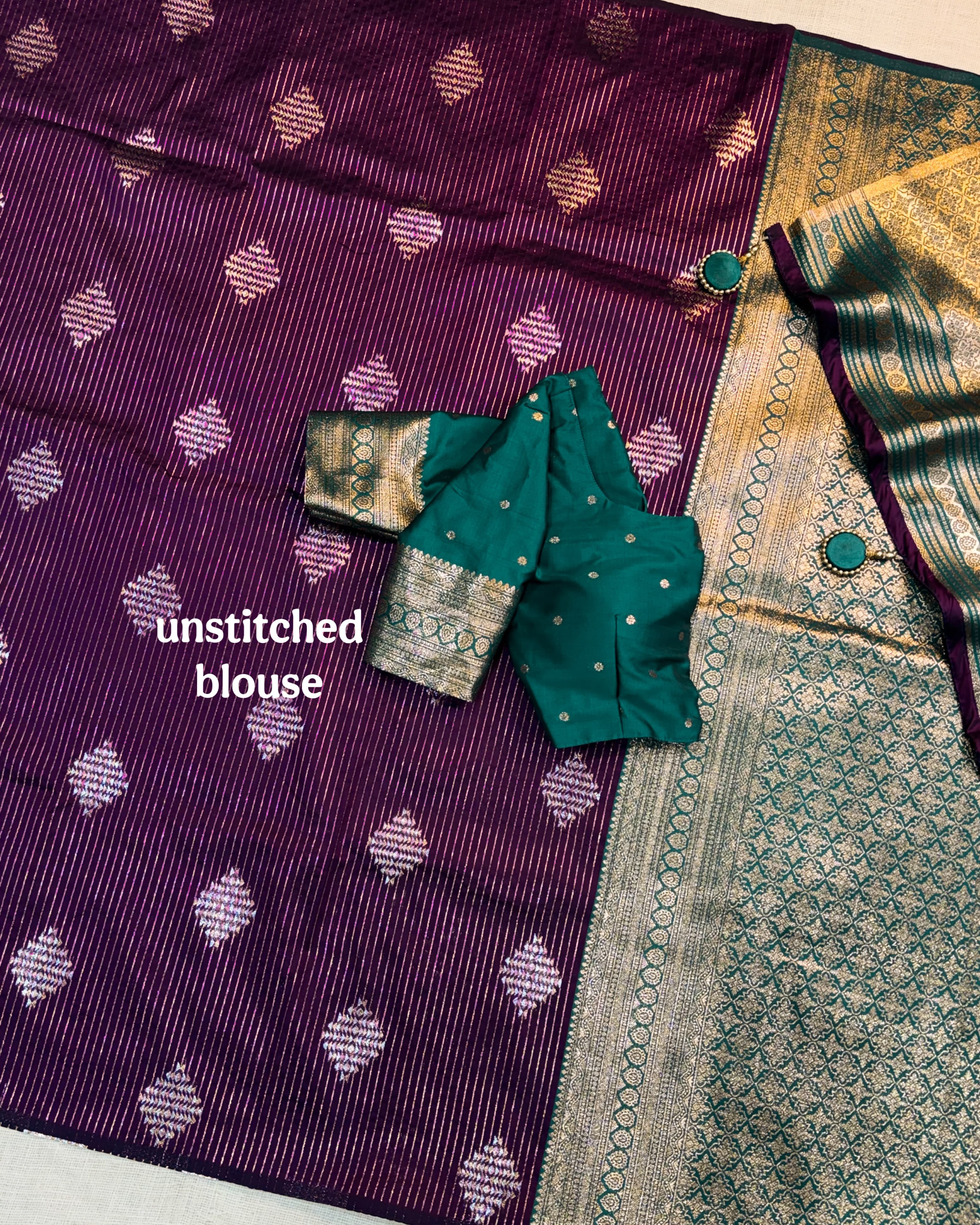 Saanvi Banarasi Silk Saree