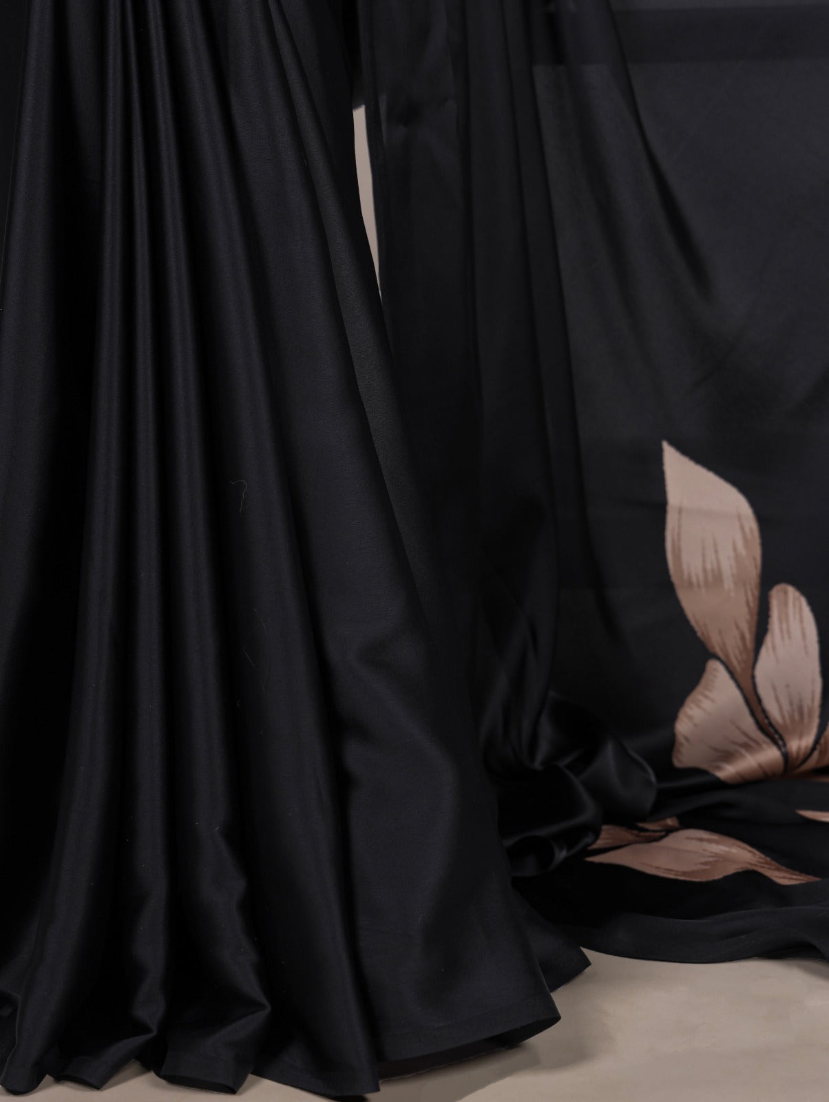 Satin Silk Floral Printed Saree