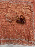 Wedding Perfect Soft Space Silk Saree
