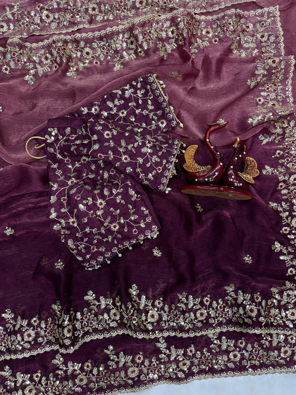 Shaded Color  Soft Frendy Chiffon Saree