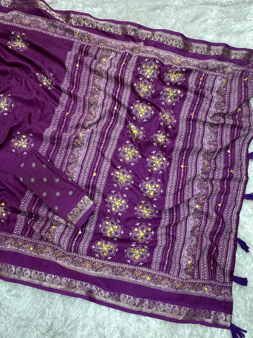 Mul Cotton Saree