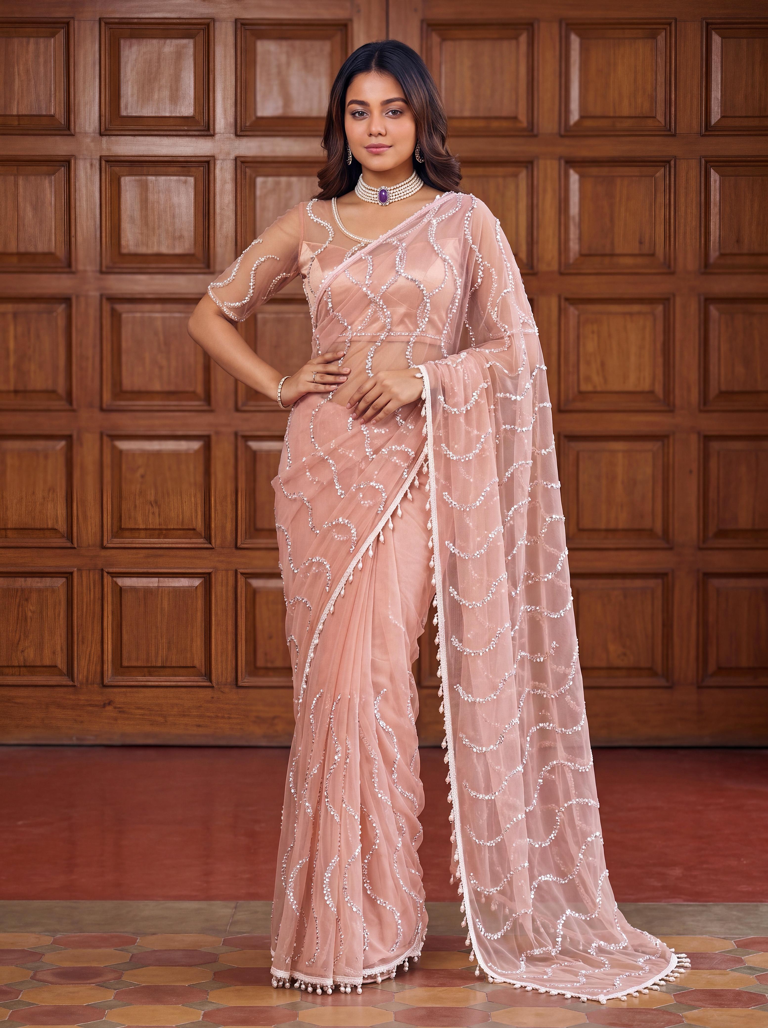 Wedding Perfect Net Saree