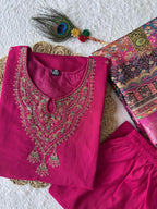 Launching New  Kurti Pent Dupatta Set