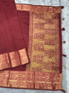 Causal Wear Assam Silk Saree