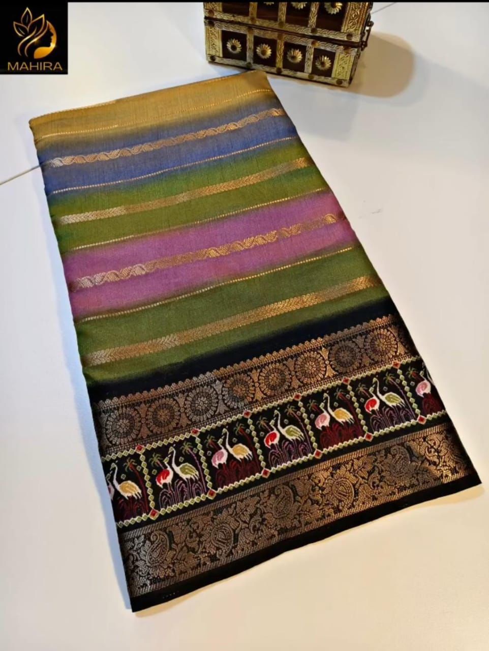 PREMIUM SPICE SILK SAREE