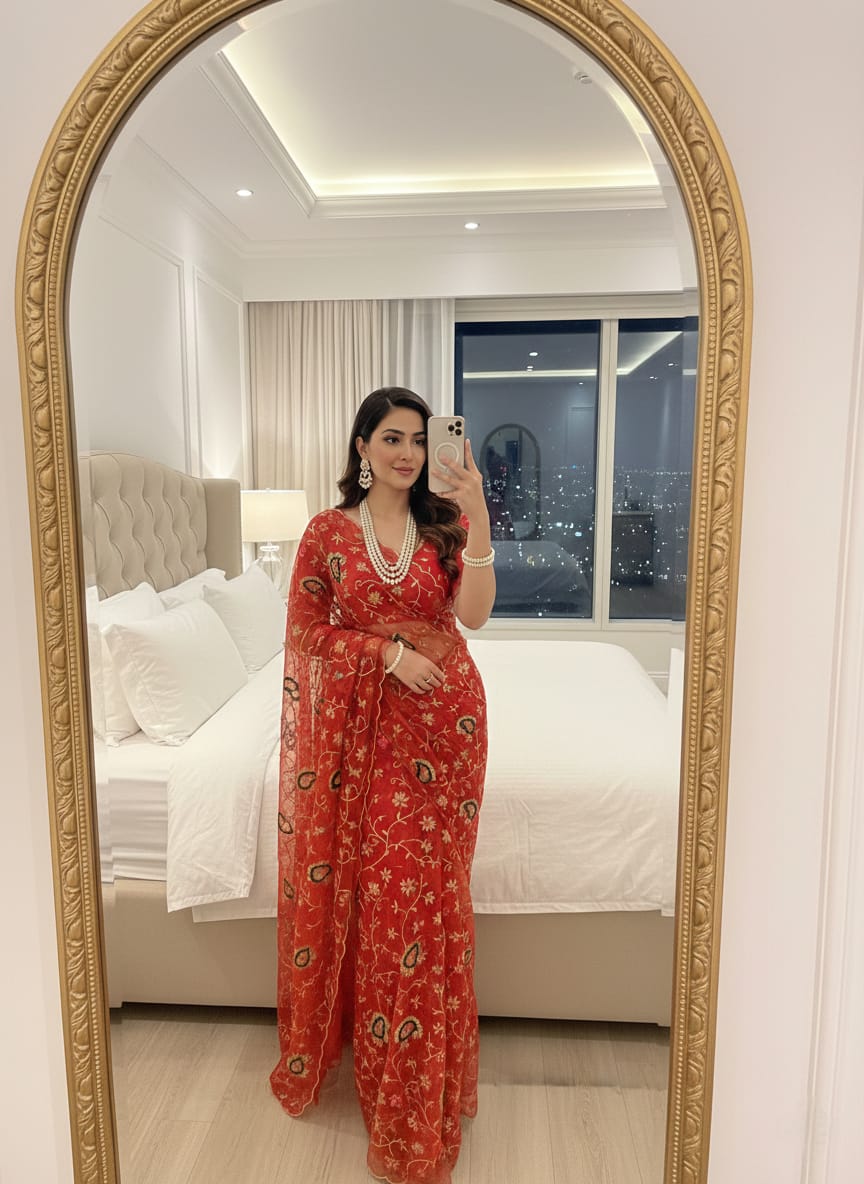 Soft Tissue Silk Saree