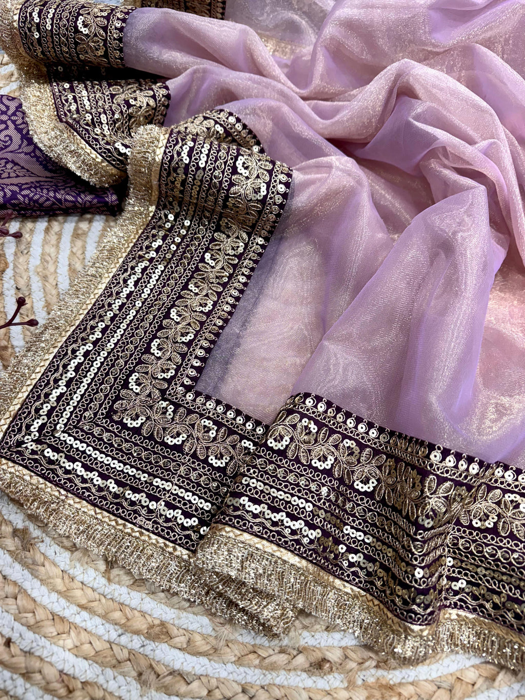 Soft Twill Net Saree