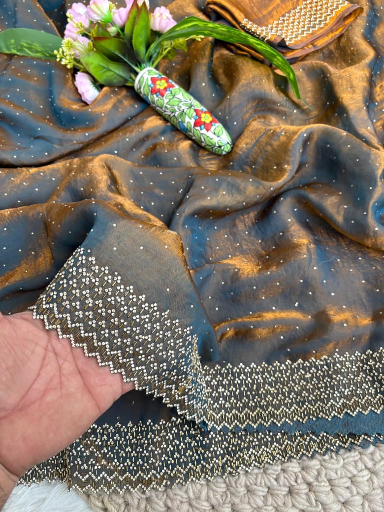 Very Soft 2 Ton Fendy Saree