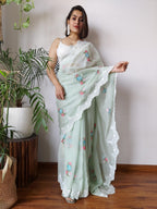 EMBORIDARY WORK SAREE