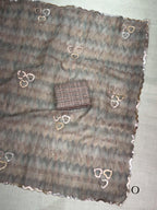 Heart beat Leno Cotton Saree