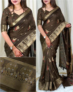 Effortless elegance meets vibrant charm with this Designer printed Saree