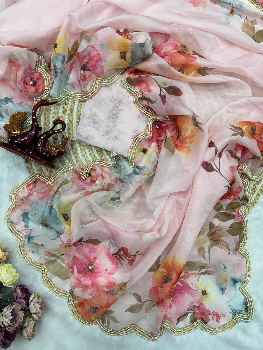 Soft Tebby Silk Saree