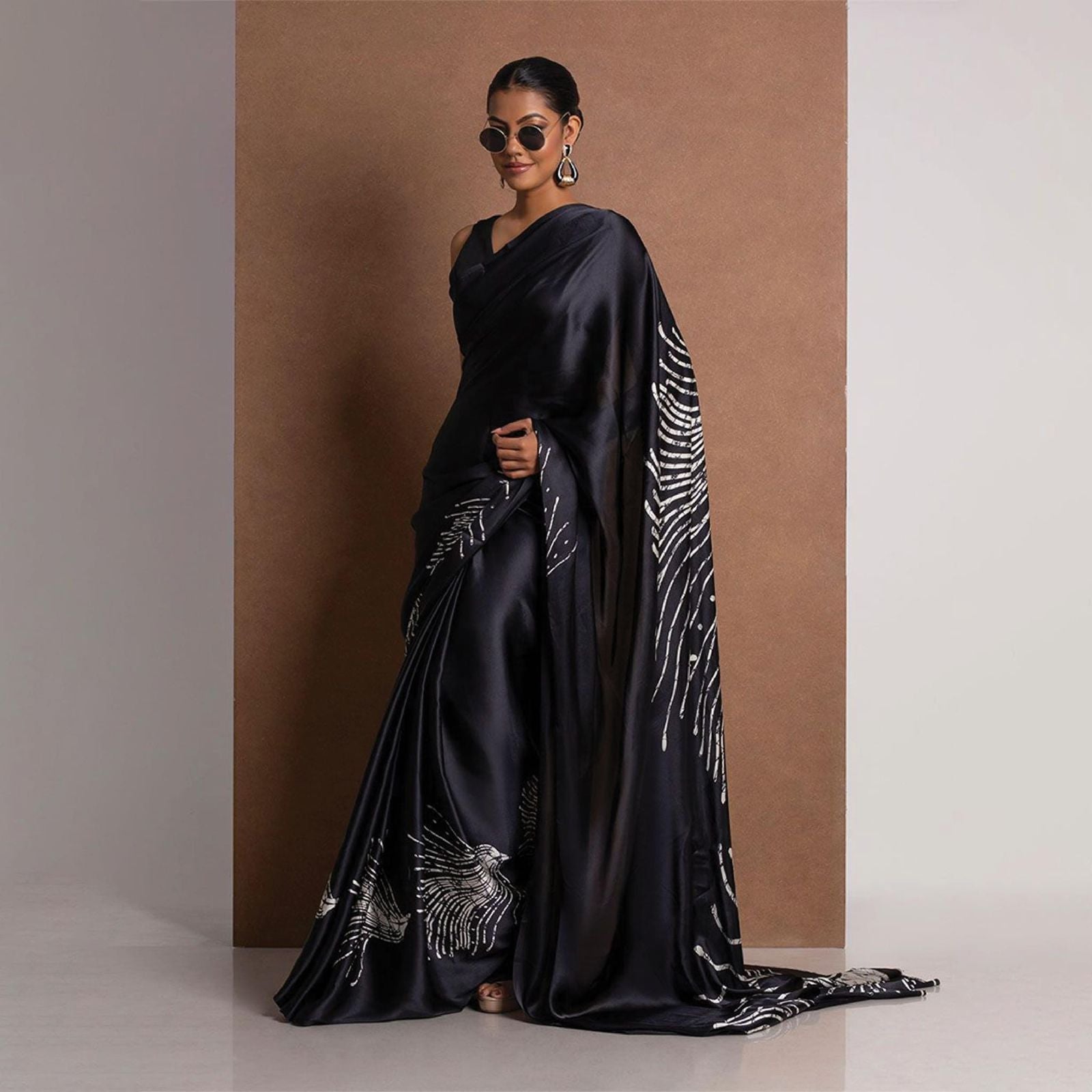 Digital print saree