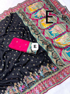 Special Makarsankranti Black Saree Collection