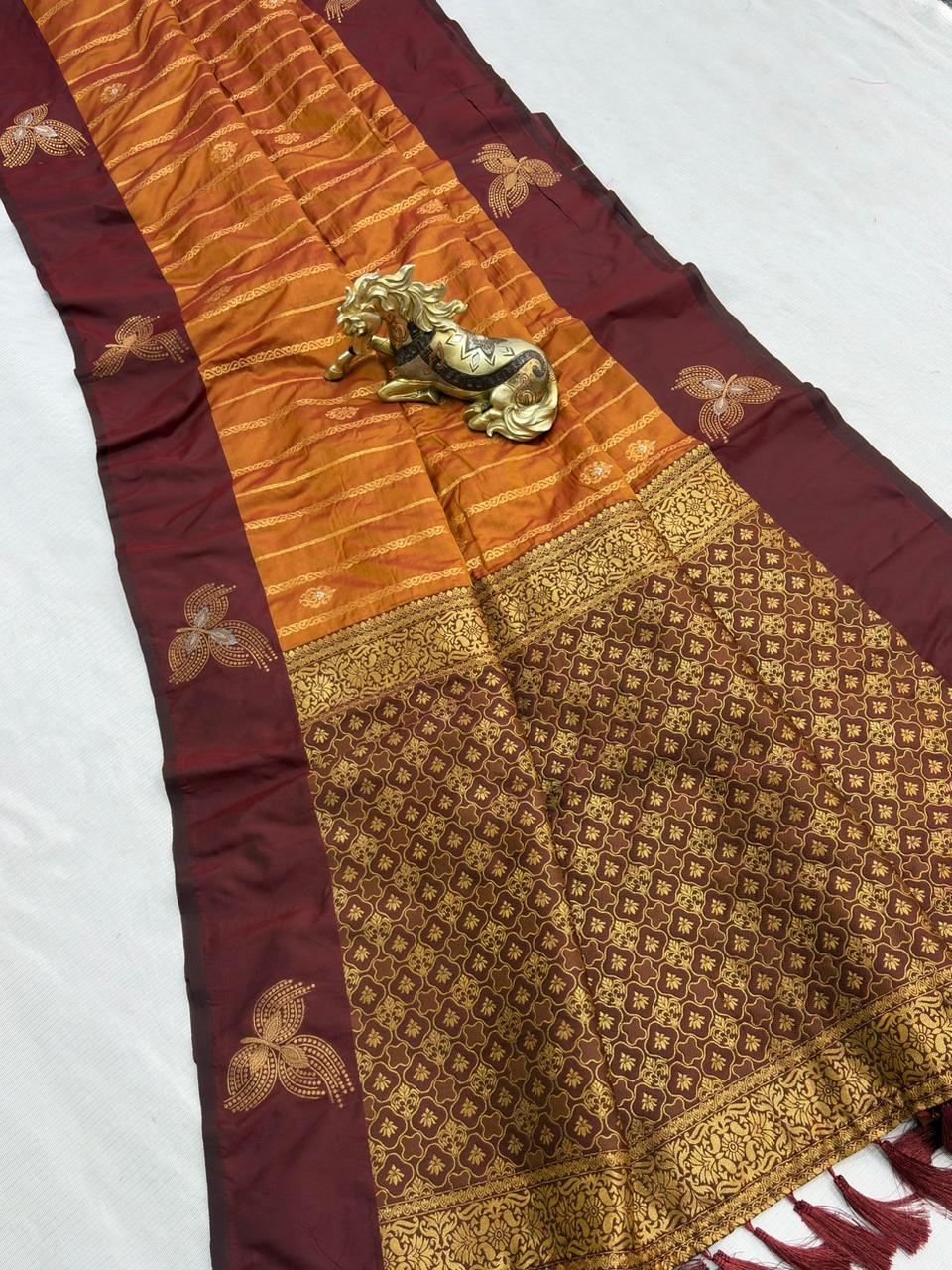 SUPER- HIT SOFT SILK DUSTY SAREES