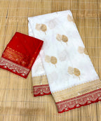 DURGA POOJA SPECIAL PURE KHADHI SAREE