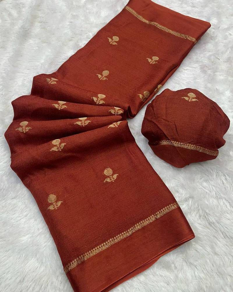 VISCOSE KHADI SILK SAREE