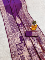 PURE BANARASI GALA SAREE