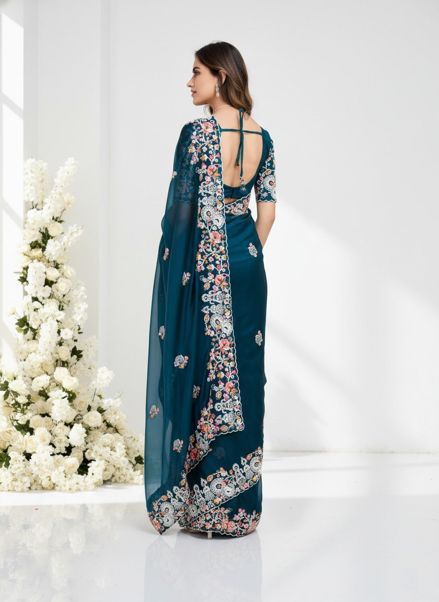 SOFT RANGOLI SILK SAREE