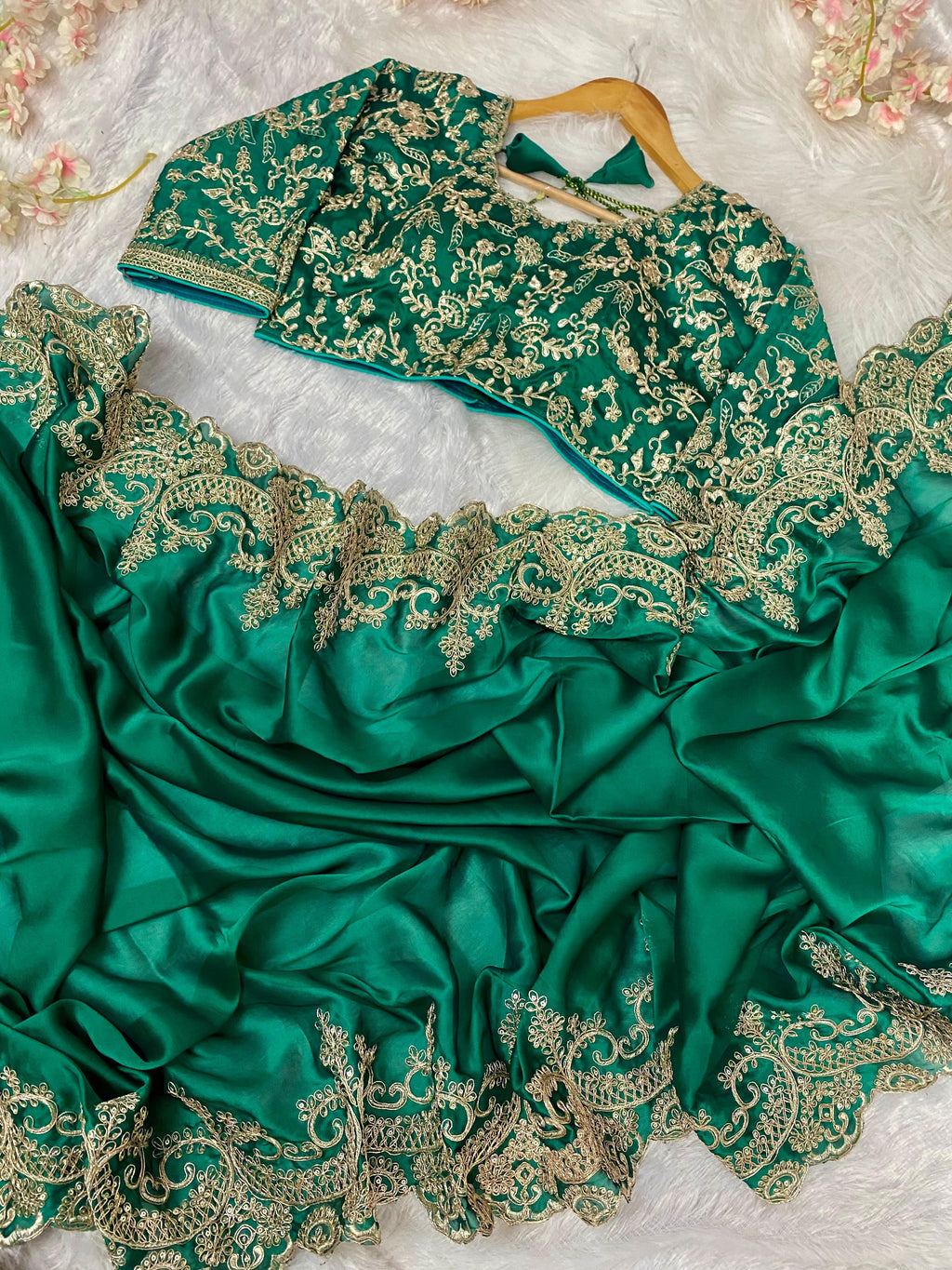 Premium Rangoli Silk Saree