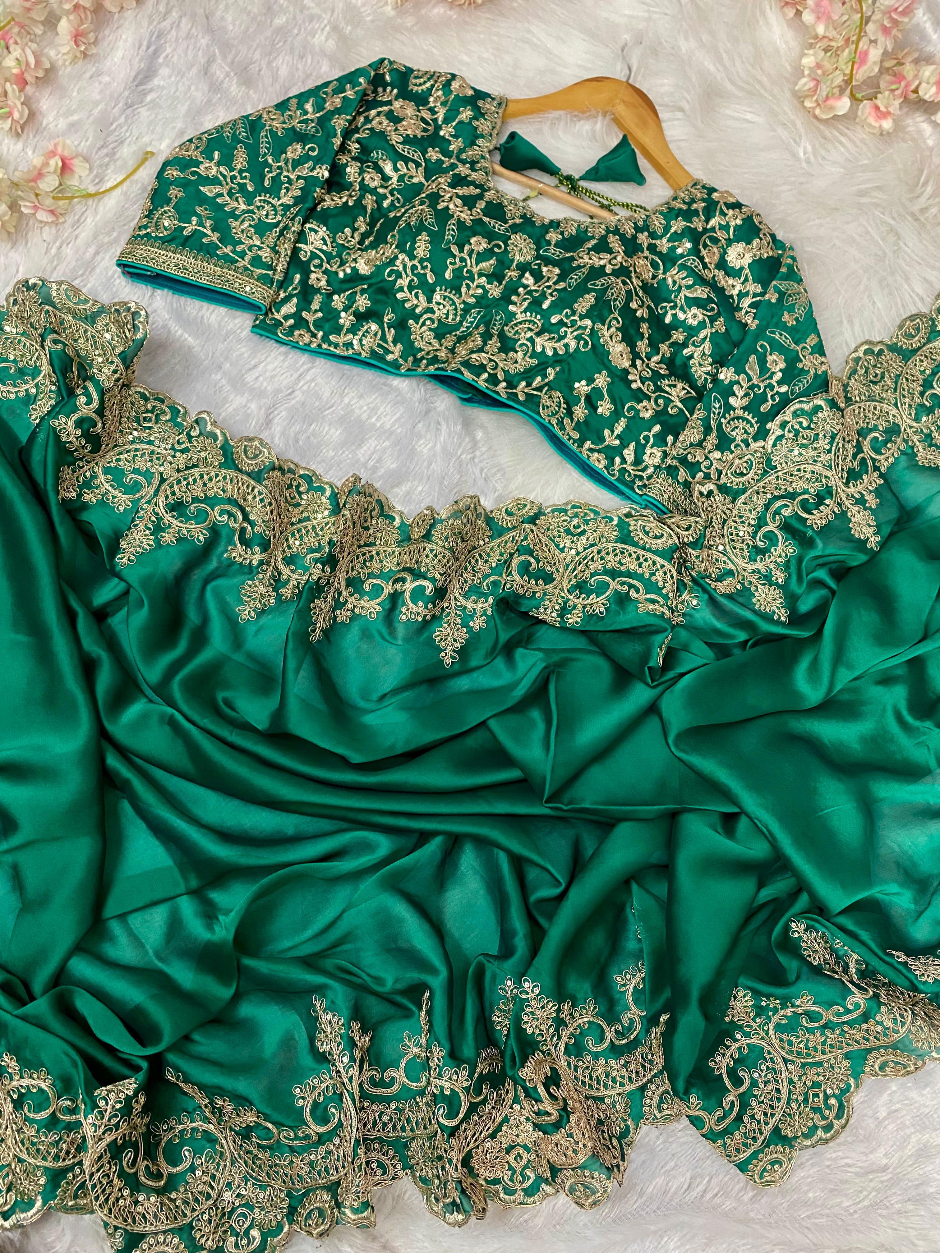 Premium Rangoli Silk Saree