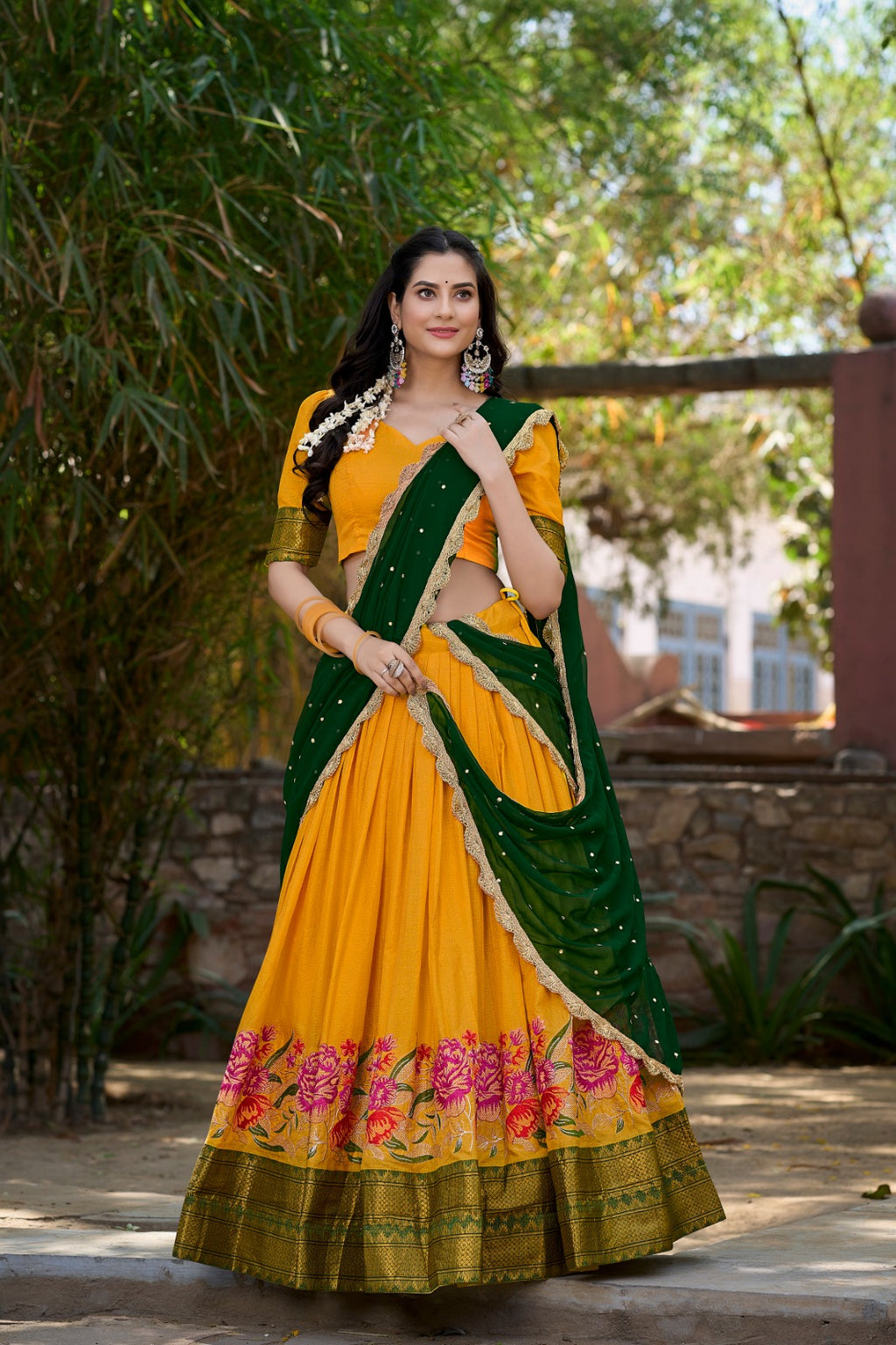 Cotton Silk Lehenga