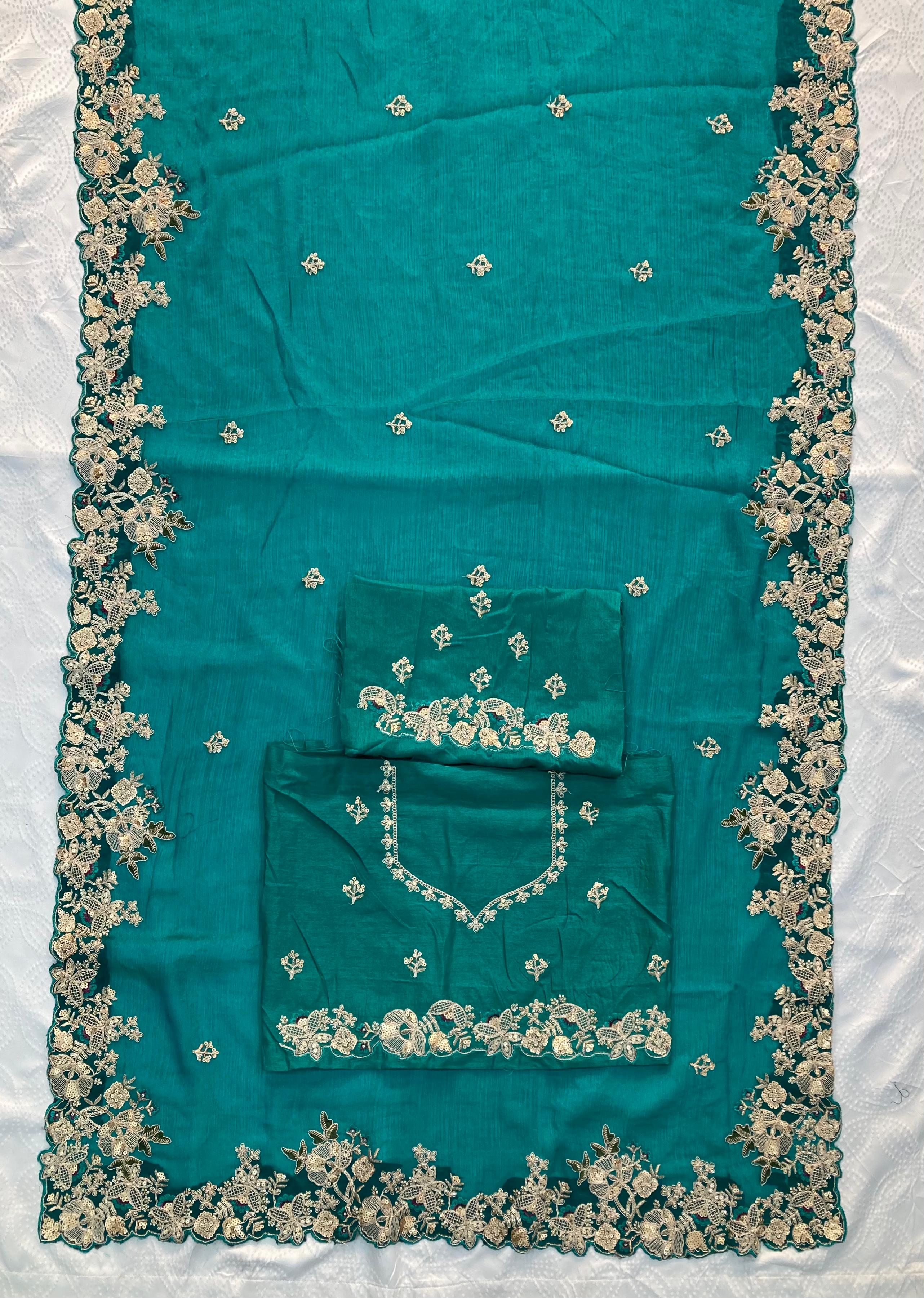 SOFT FENDY CHIFFON SAREE