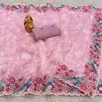 Premium Soft Organza Silk Saree