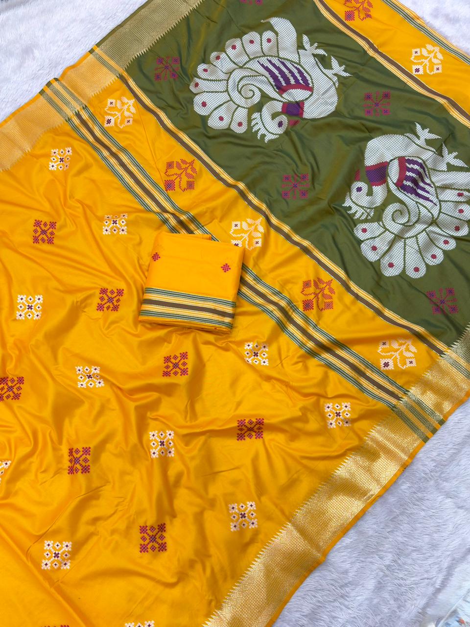 Handloom Patola Silk Saree
