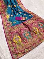 Stunning Pashmina Paithani Silk Saree