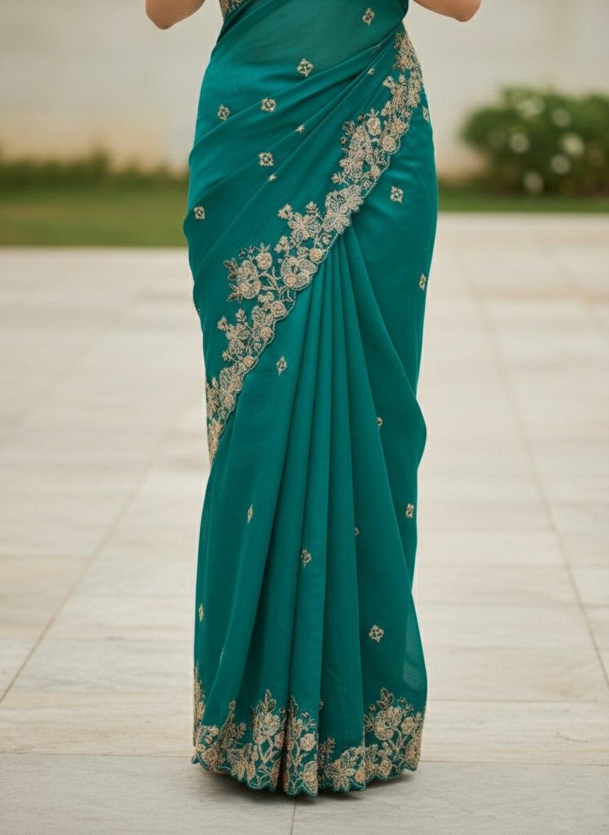 Soft Fendy Chiffon Saree