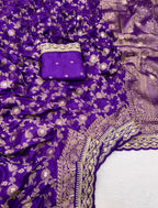 Charming Pure Khadi Saree