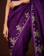 Soft Natural Viscose Chinnon Saree