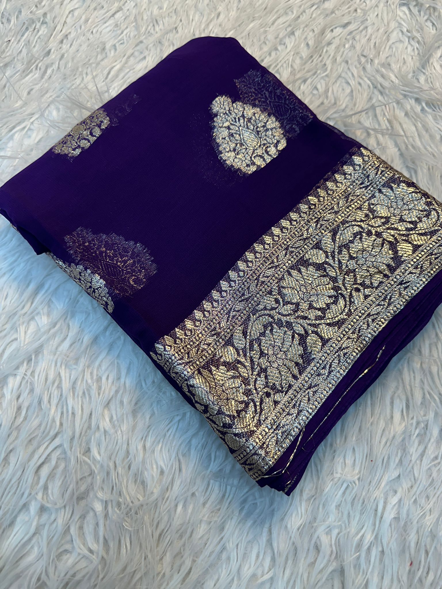 VISCOSE GOREGETTE SAREE