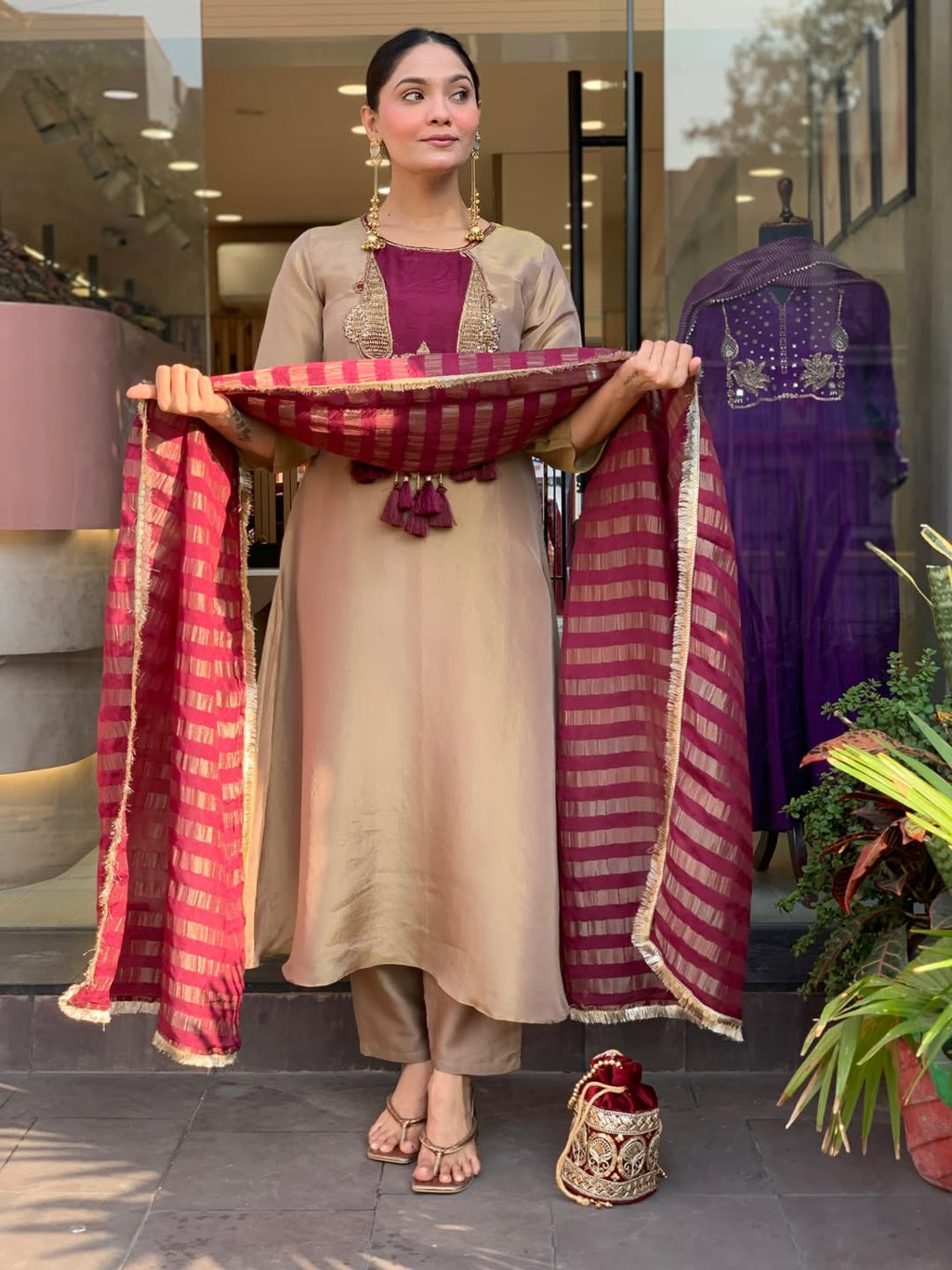 Premium Designer Kurti Pant Set