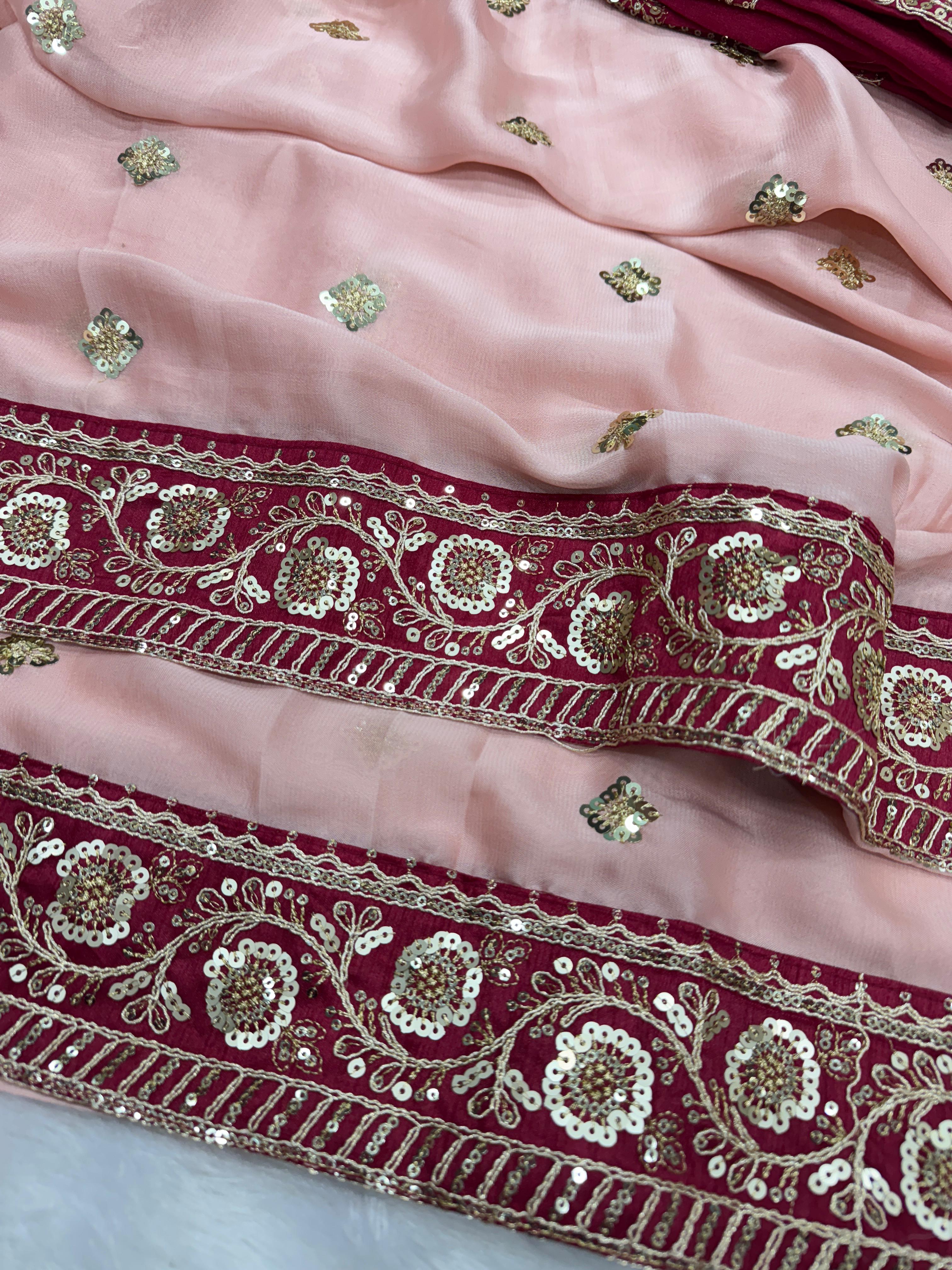 Bollywood Bengani Silk Saree