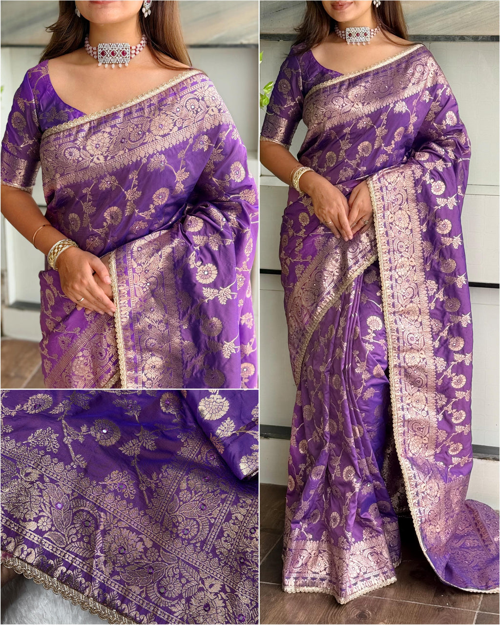 Madhvi Tai Banarasi Silk Saree