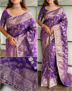 Madhvi Tai Banarasi Silk Saree