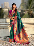 Paithani Silk Saree Multicolore