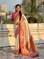 Paithani Silk Saree Multicolore