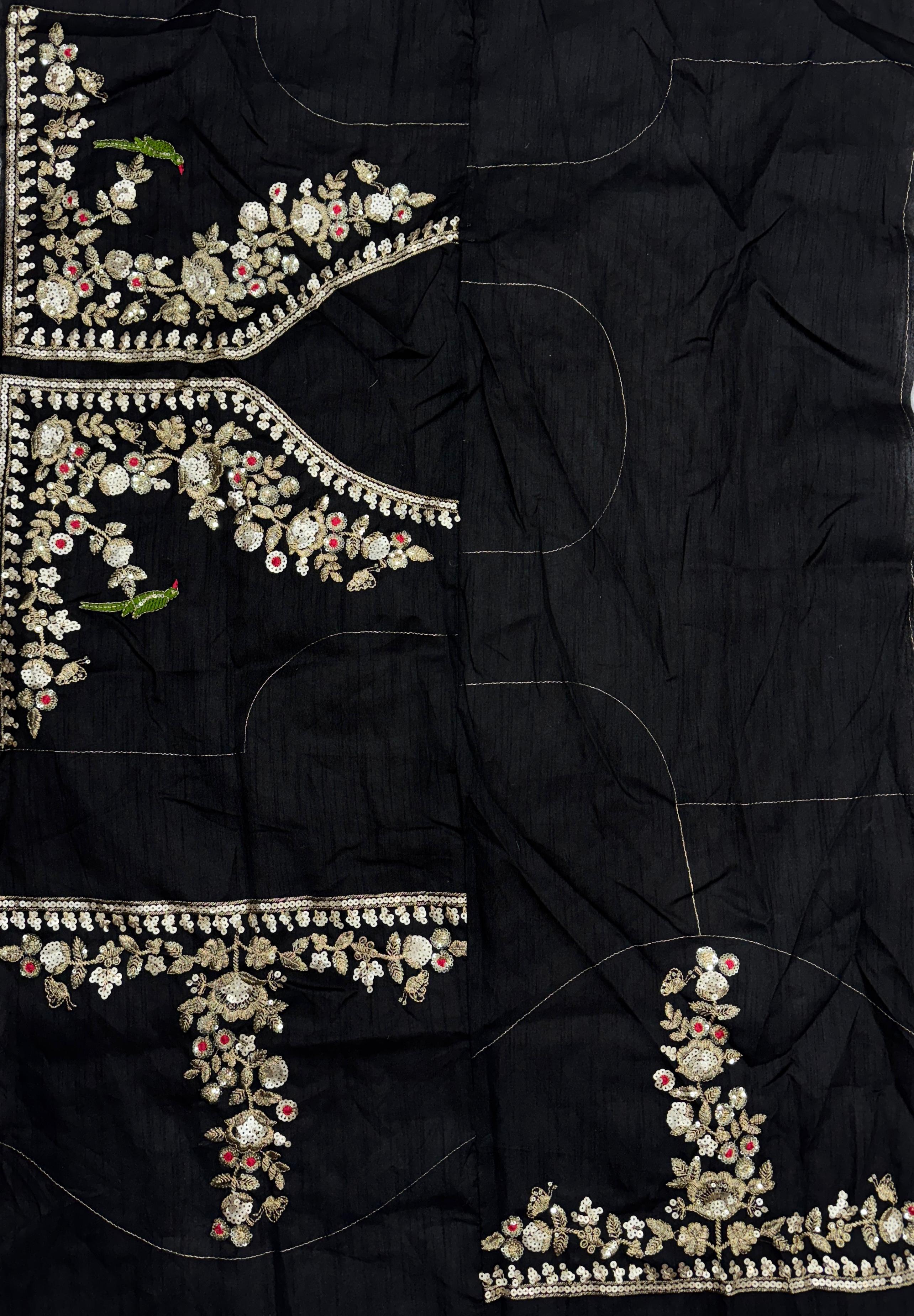 Soft Georgette Beautiful Leriya Print Saree