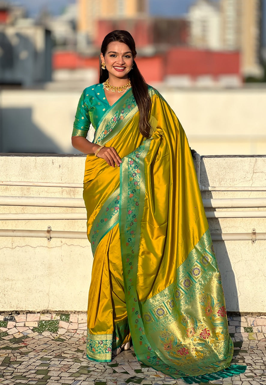 PREMIUM SOFT SILK PAITHANI SAREE