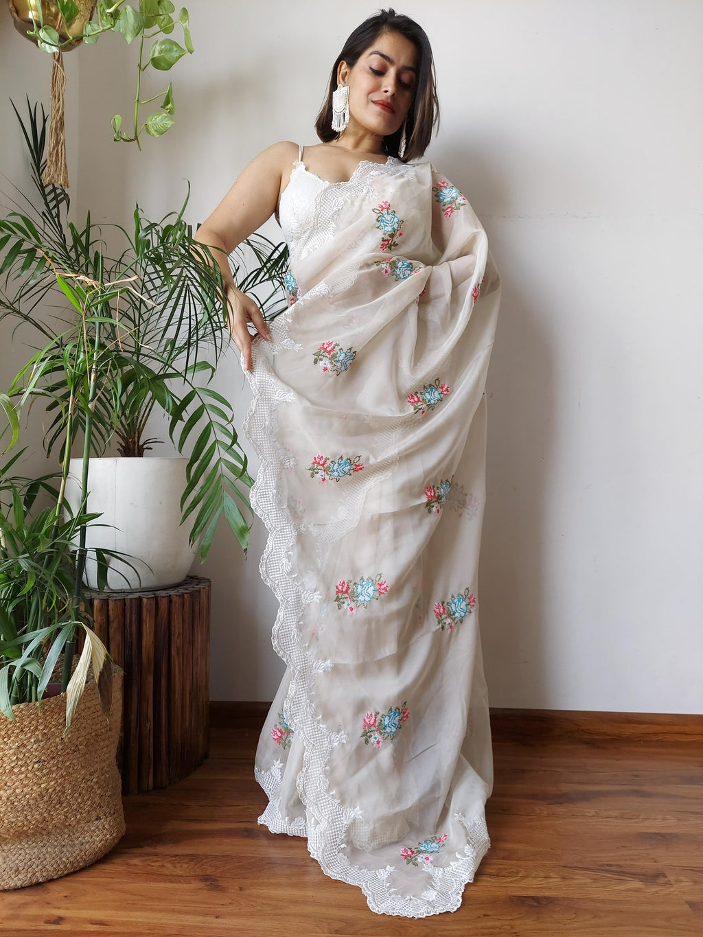 EMBORIDARY WORK SAREE