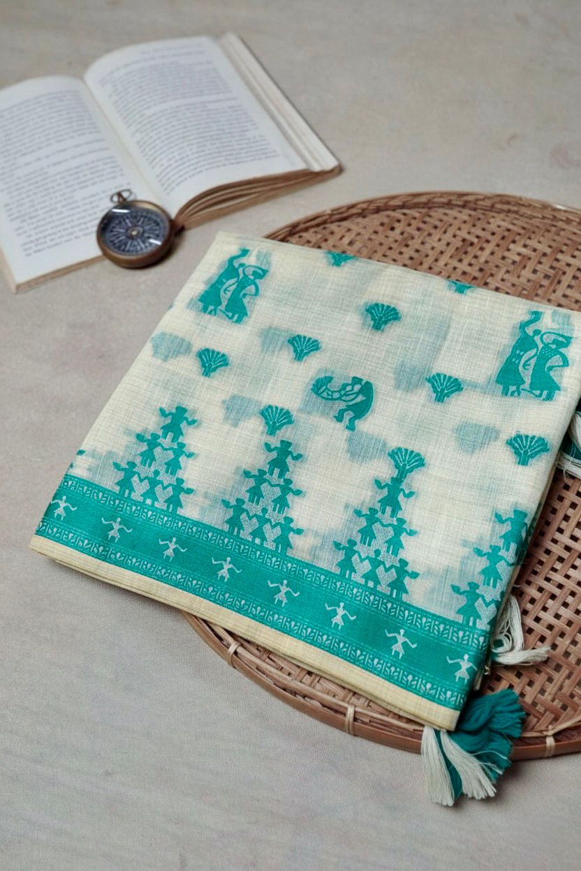 Malavika Khadi Cotton Saree