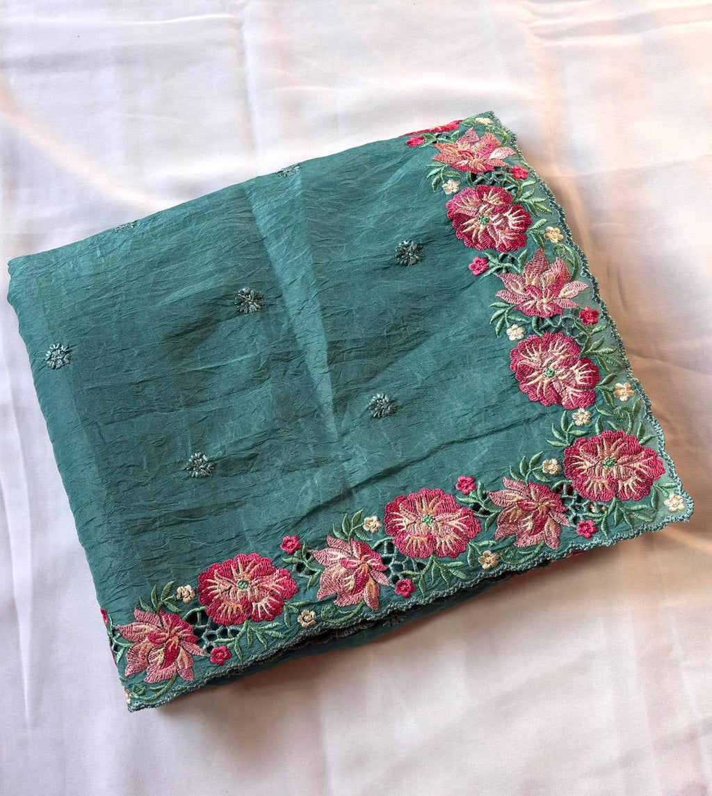 Wedding Seasons Pure Crush Saree