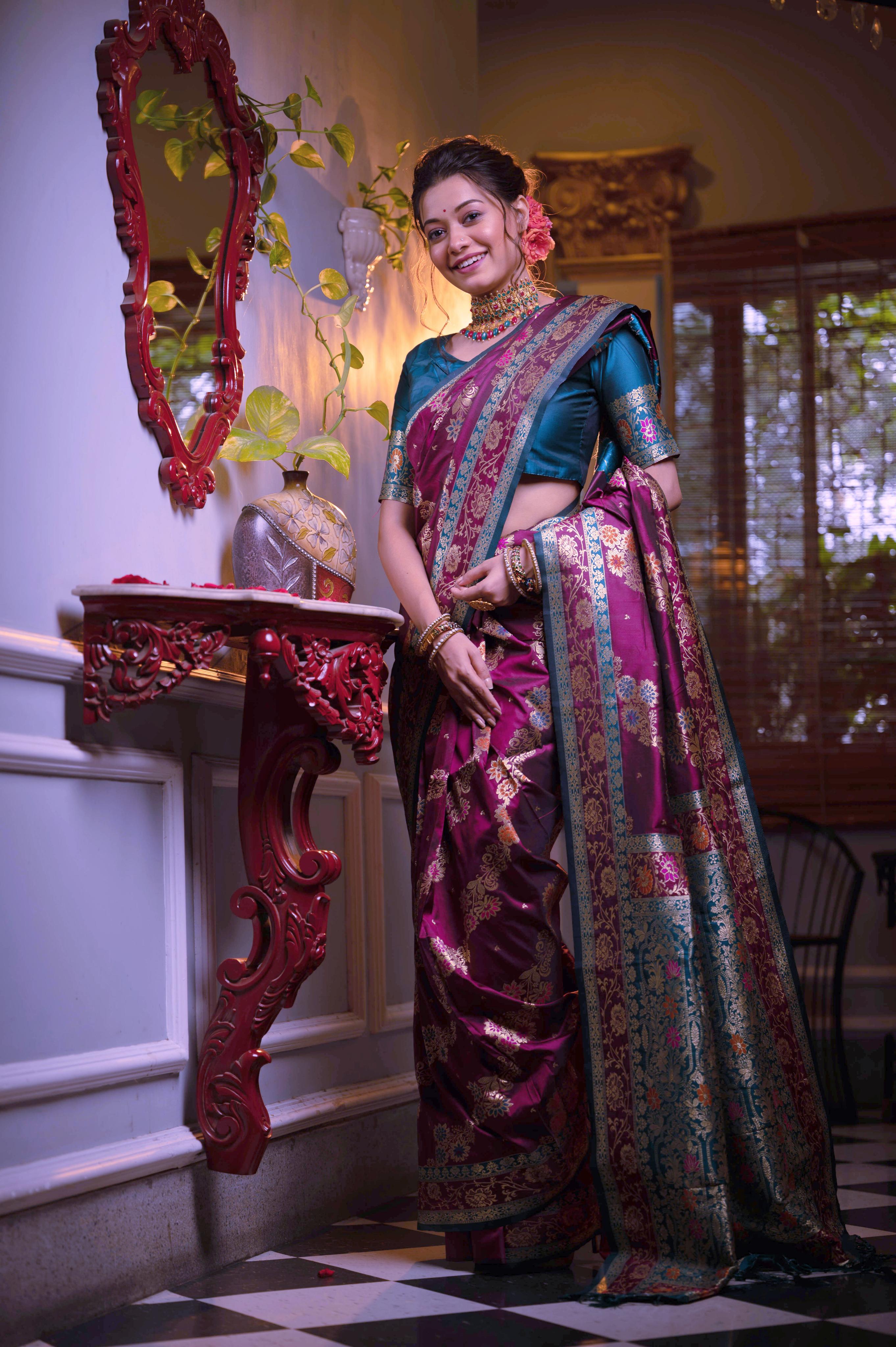 Soft Banarasi Silk Saree