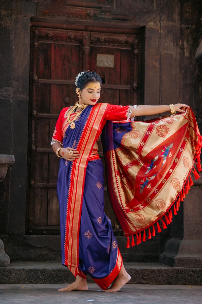 SOFT ILKAL PAITHANI SILK SAREE