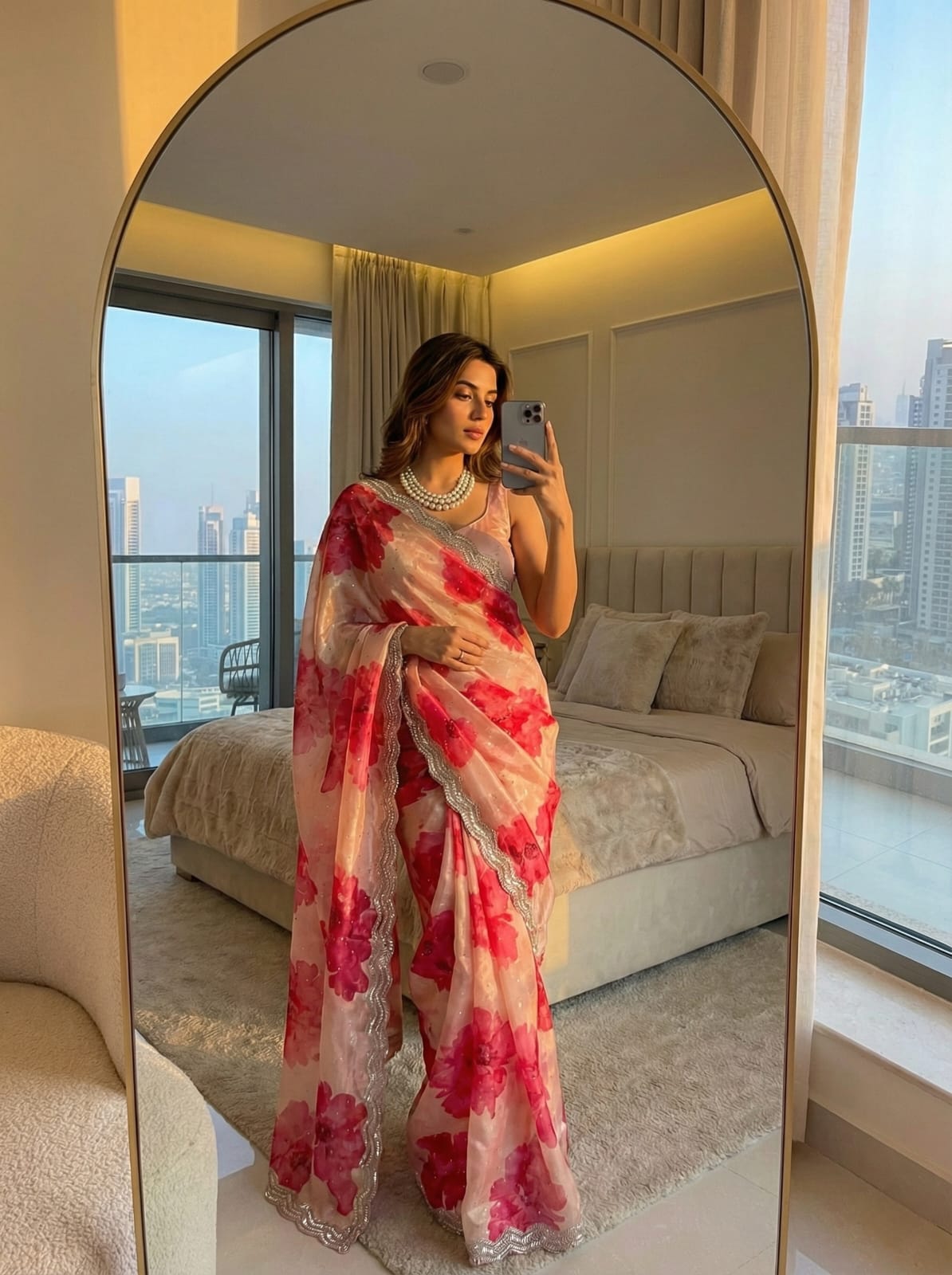 Pure Soft Zimmy Choo Silk Saree