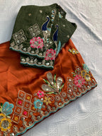 Soft Rangoli Silk Saree
