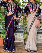 Nivea BSY Satin Saree